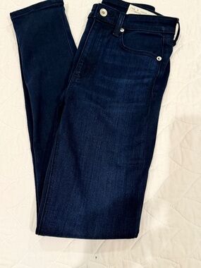 Rag & Bone Nina High Rise Skinny Dark Blue Jeans - Size 24 - Excellent condition